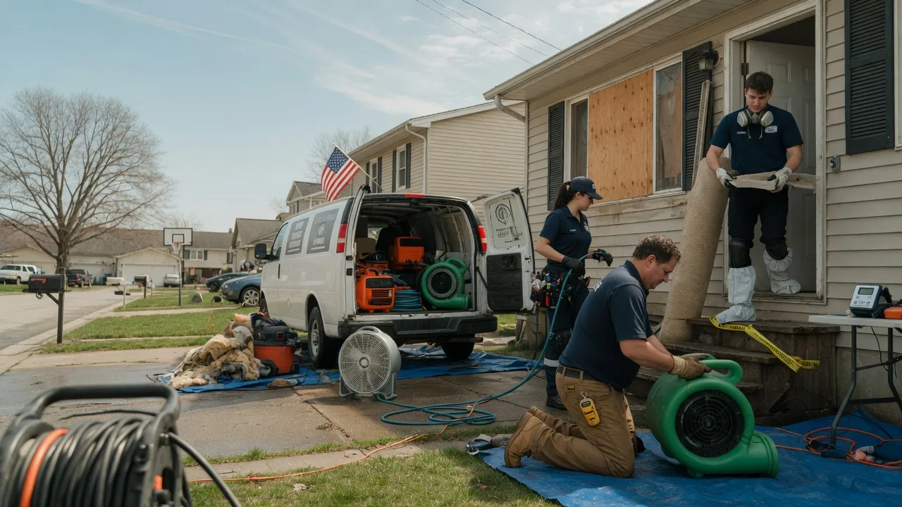 Water Damage Restoration in Verona, WI near me